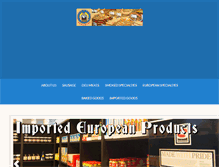 Tablet Screenshot of european-sausage.com